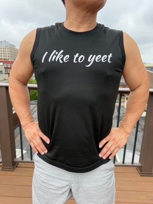 Men’s I Like to Yeet Sleeveless Shirt