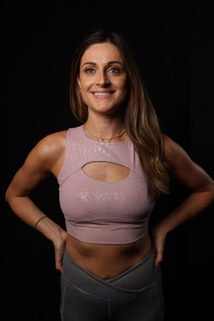 Creatures Crop Sports Bra