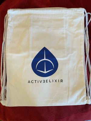 Active Elixir Cotton Drawstring Sack Pack