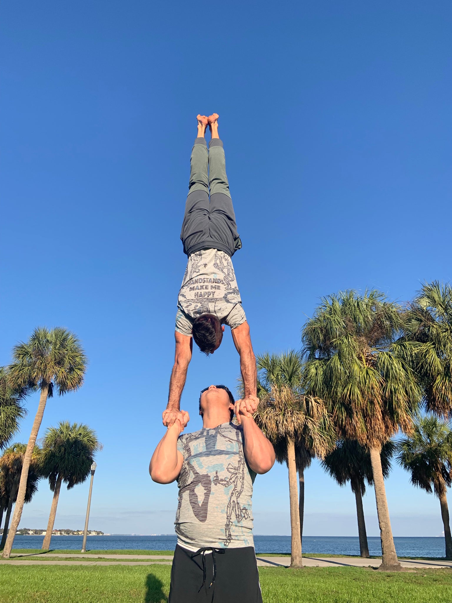 Men's Handstands Make Me Happy Short Sleeve T-Shirt